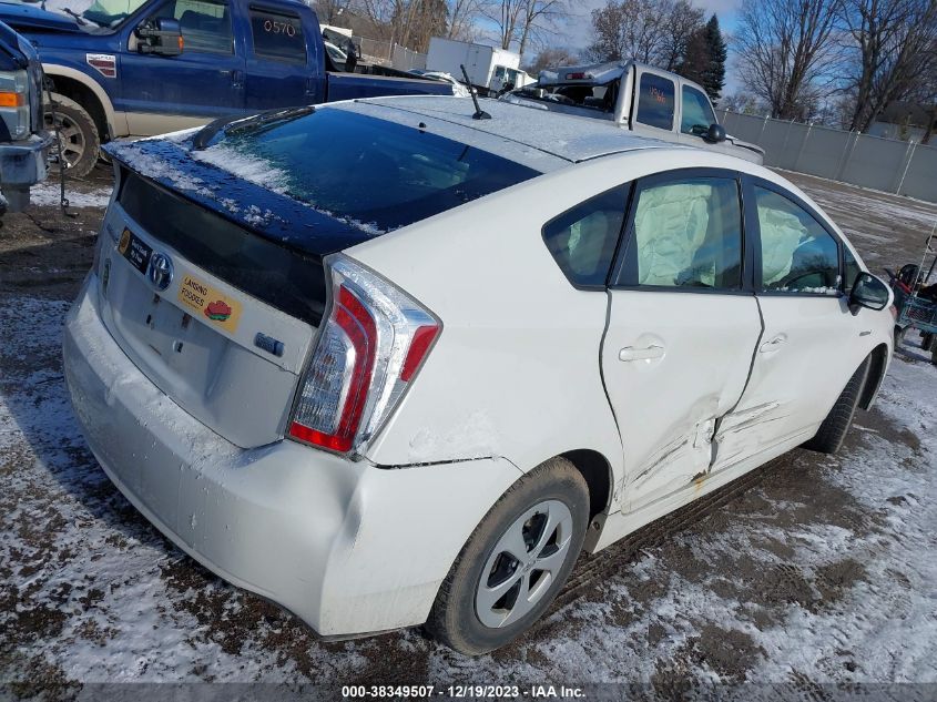 2013 TOYOTA PRIUS - JTDKN3DU0D5686784