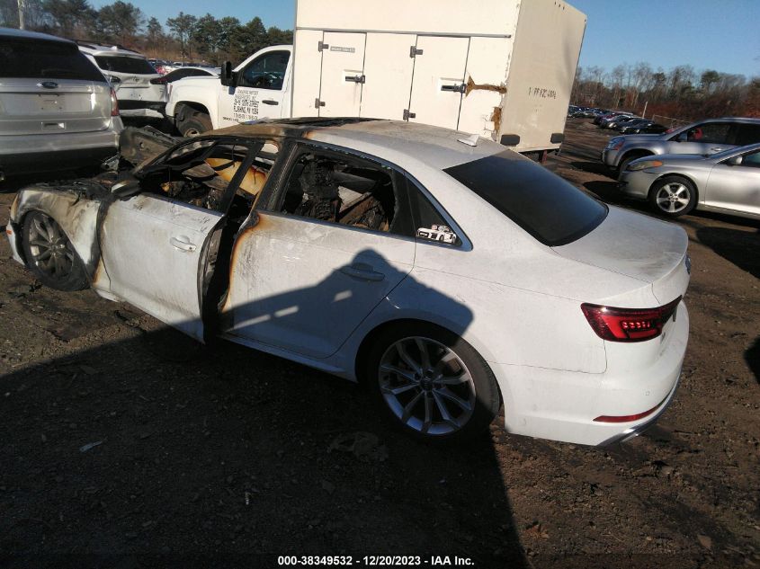 2019 AUDI A4 45 PREMIUM - WAUENAF44KA037750