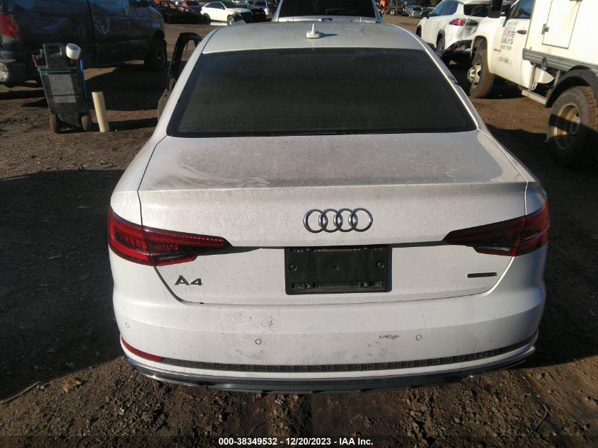 2019 AUDI A4 45 PREMIUM - WAUENAF44KA037750