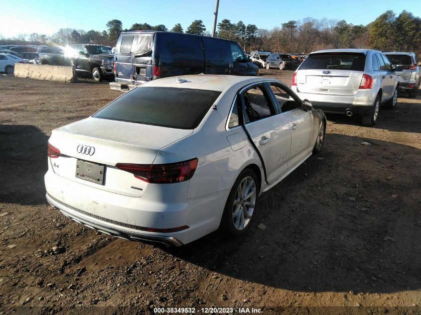2019 AUDI A4 45 PREMIUM - WAUENAF44KA037750