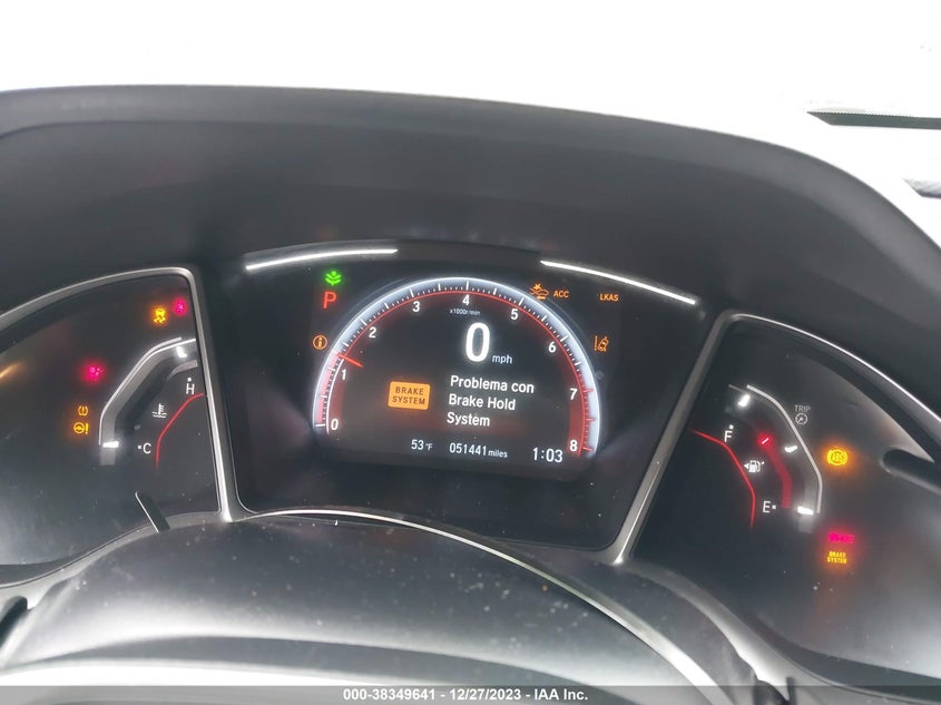 VIN 2HGFC2F86KH506409 2019 HONDA CIVIC SPORT