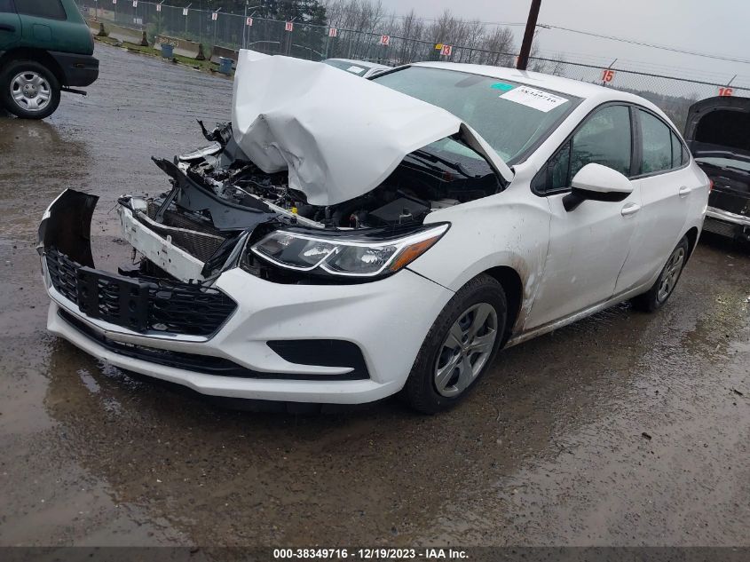 2016 CHEVROLET CRUZE LS - 1G1BC5SM2G7328365