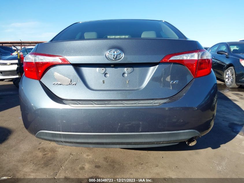 2016 TOYOTA COROLLA LE 2T1BURHE7GC684031