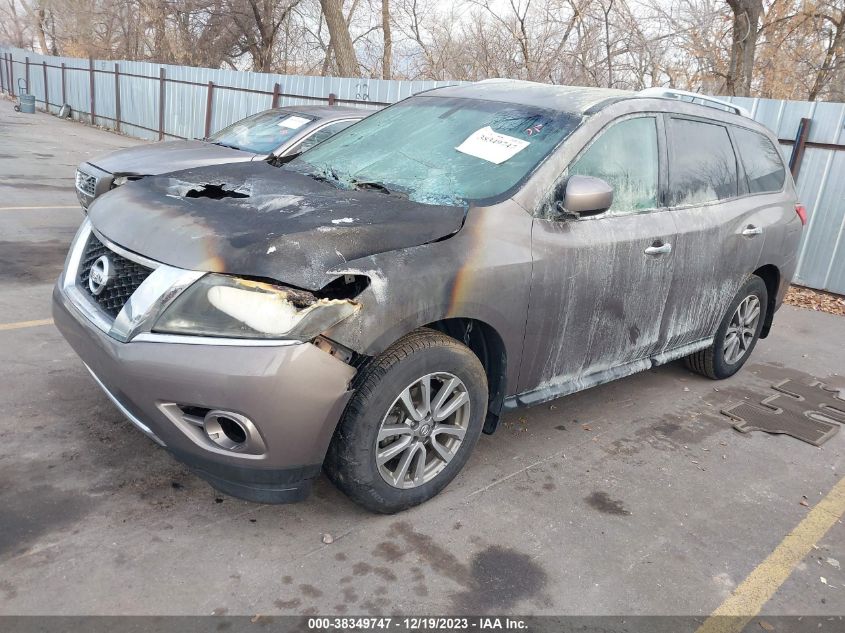 2014 NISSAN PATHFINDER S/SV/SL/PLATINUM - 5N1AR2MMXEC712259