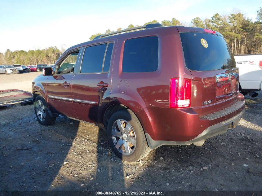 2014 HONDA PILOT TOURING - 5FNYF3H93EB025201
