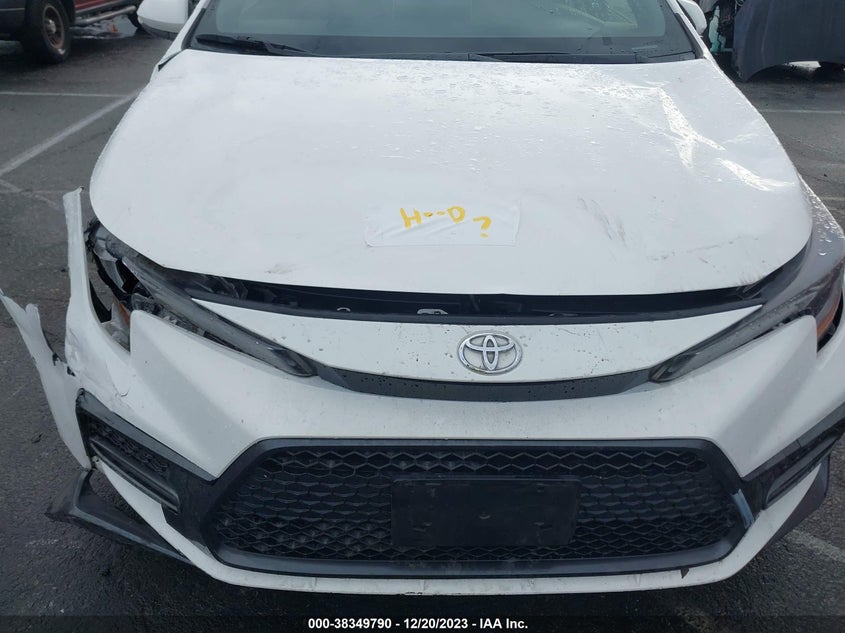 VIN JTDT4MCE0MJ068623 2021 TOYOTA COROLLA XSE