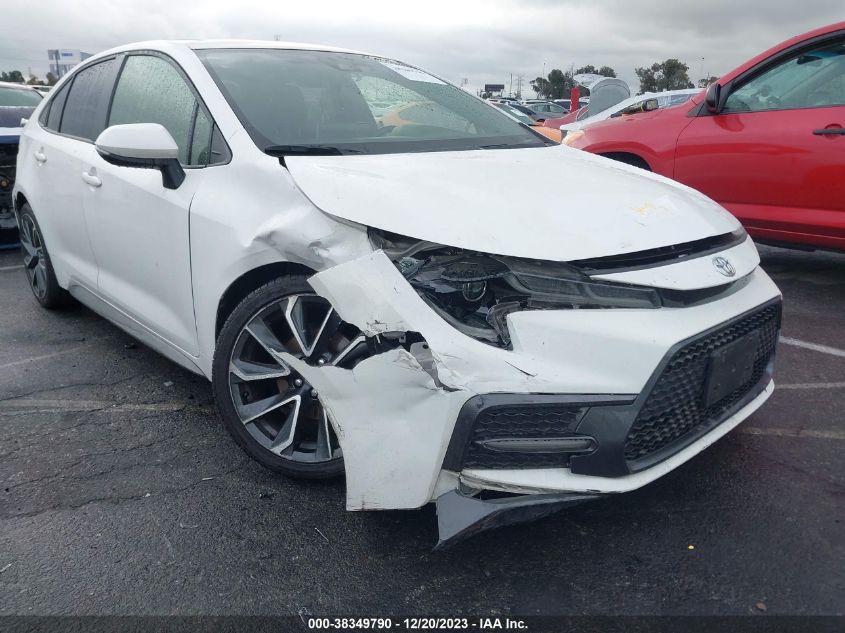 VIN JTDT4MCE0MJ068623 2021 TOYOTA COROLLA XSE