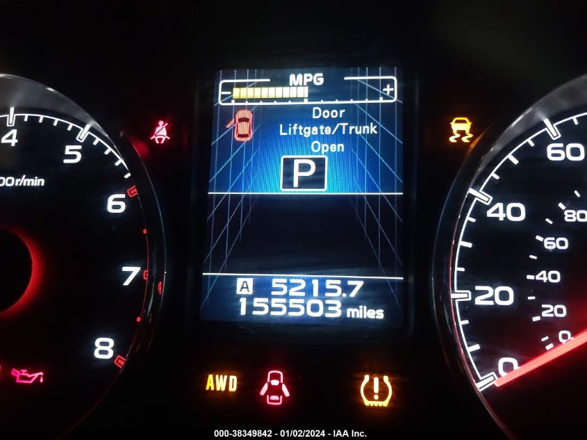 2014 SUBARU OUTBACK 2.5I LIMITED - 4S4BRBLC2E3274706