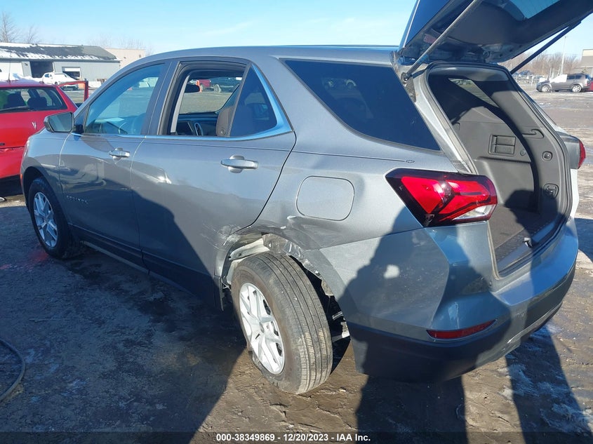 VIN 3GNAXKEG3PL133566 2023 CHEVROLET EQUINOX FWD LT
