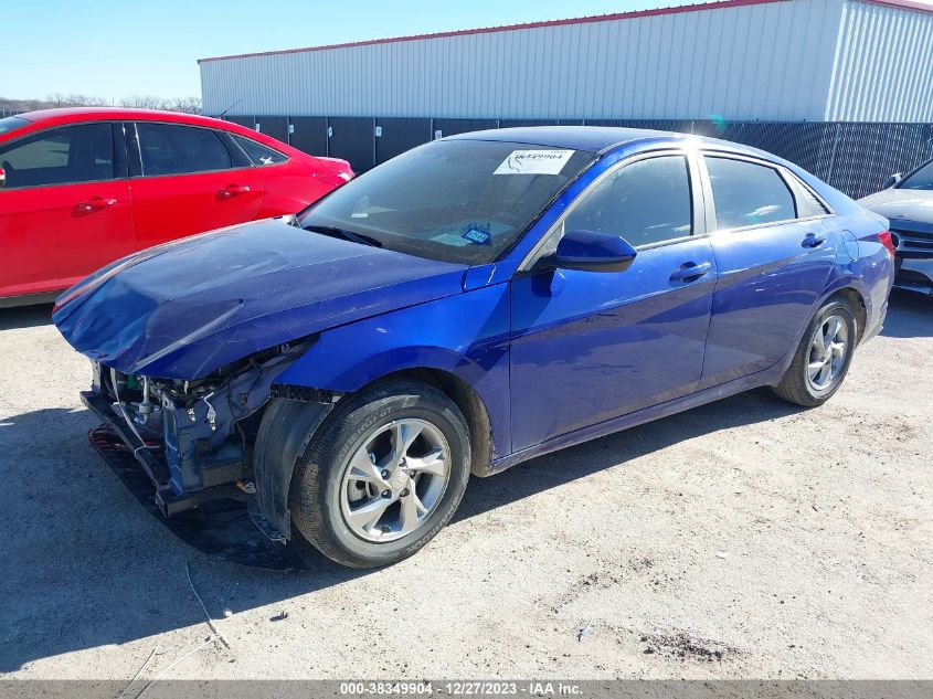 2022 HYUNDAI ELANTRA SE - KMHLL4AG5NU368323