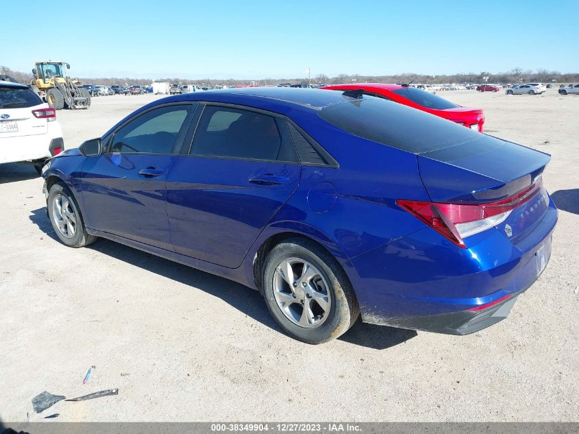 2022 HYUNDAI ELANTRA SE - KMHLL4AG5NU368323