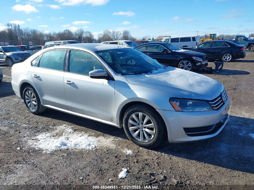 2014 VOLKSWAGEN PASSAT S - 1VWAT7A37EC105859