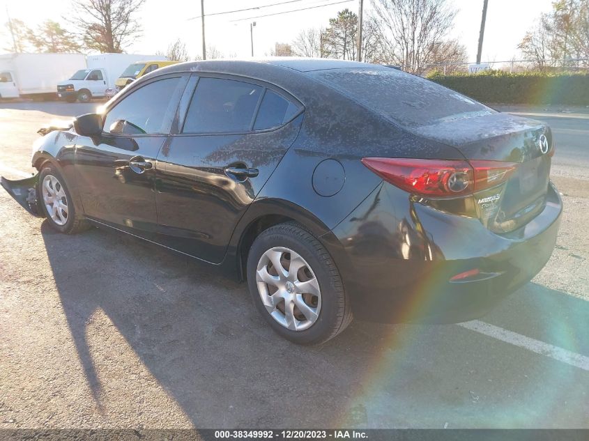 2015 MAZDA MAZDA3 I SPORT - 3MZBM1U76FM172854