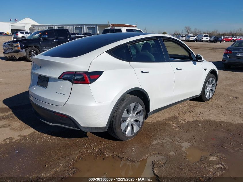 VIN 7SAYGDEE2PA093089 2023 TESLA MODEL Y AWD/LONG RANGE DUAL MOTOR ALL-WHEEL DRIVE