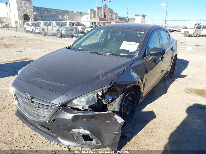 2014 MAZDA MAZDA3 I SPORT - 3MZBM1U76EM107338