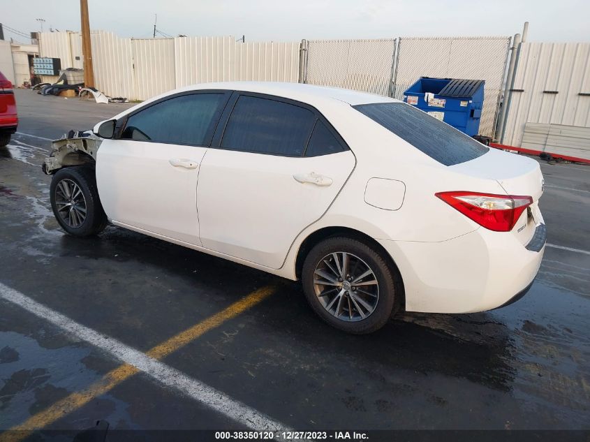 2016 TOYOTA COROLLA LE PLUS - 5YFBURHE8GP397698
