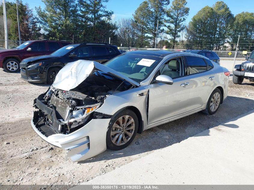 2016 KIA OPTIMA EX - 5XXGU4L3XGG011337