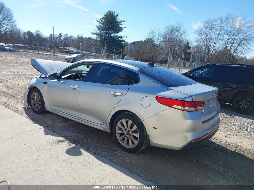 2016 KIA OPTIMA EX - 5XXGU4L3XGG011337