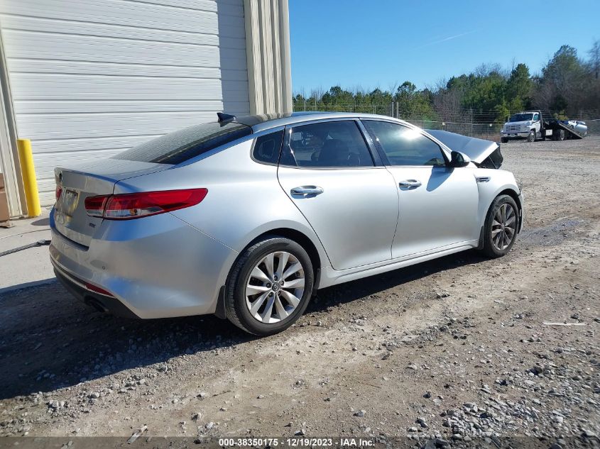 2016 KIA OPTIMA EX - 5XXGU4L3XGG011337