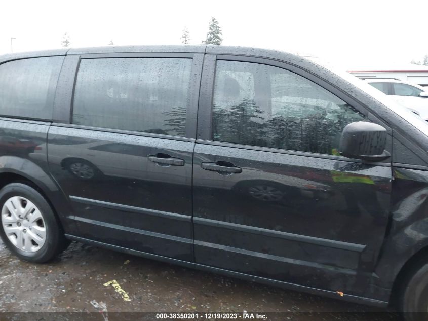 2015 DODGE GRAND CARAVAN AVP/SE - 2C4RDGBG9FR575470