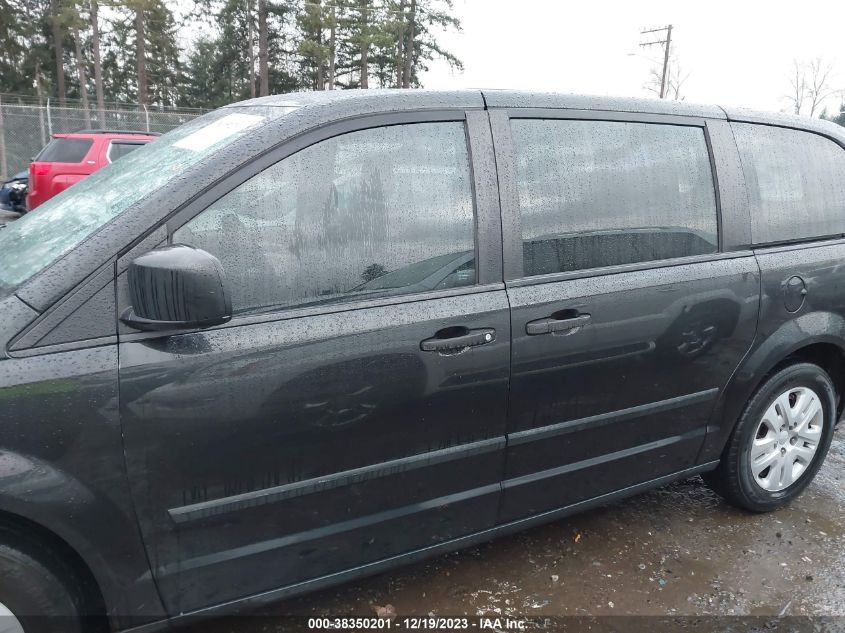 2015 DODGE GRAND CARAVAN AVP/SE - 2C4RDGBG9FR575470