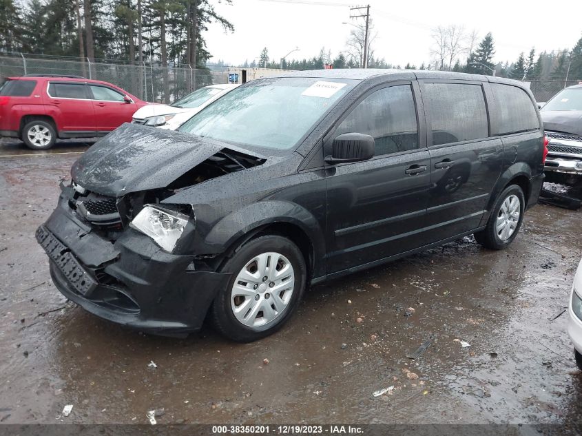 2015 DODGE GRAND CARAVAN AVP/SE - 2C4RDGBG9FR575470