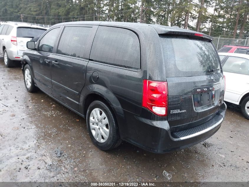 2015 DODGE GRAND CARAVAN AVP/SE - 2C4RDGBG9FR575470