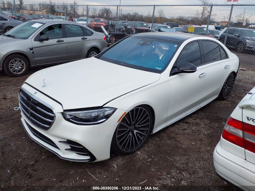 2023 MERCEDES-BENZ S 580 4MATIC W1K6G7GB1PA189127