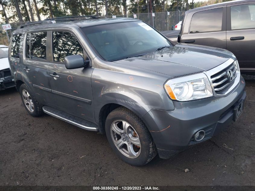 2013 HONDA PILOT EX-L - 5FNYF4H55DB029249