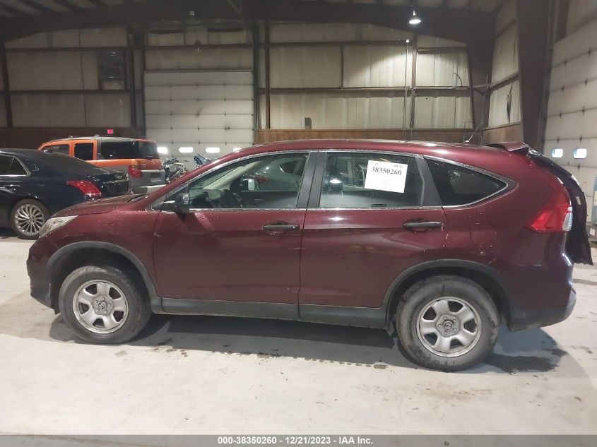 2015 HONDA CR-V LX - 5J6RM4H37FL092226