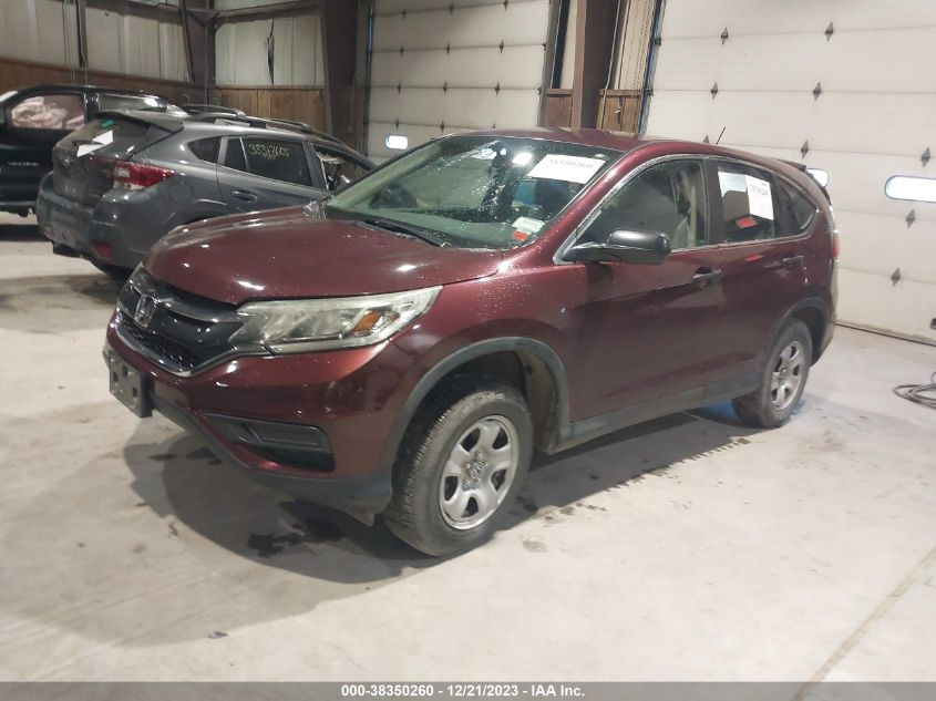 2015 HONDA CR-V LX - 5J6RM4H37FL092226