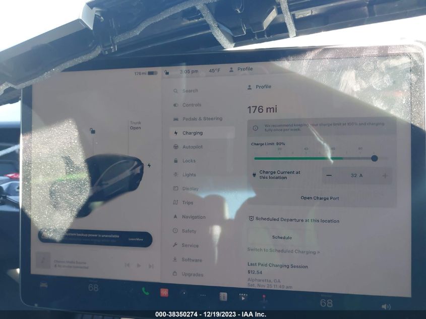 2023 TESLA MODEL 3 REAR-WHEEL DRIVE - 5YJ3E1EA1PF600673
