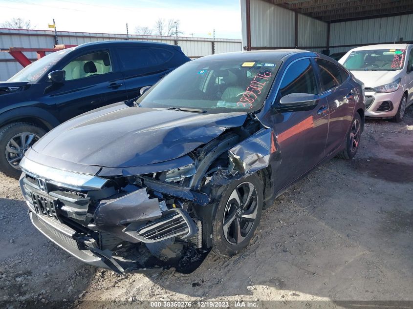 2022 HONDA INSIGHT EX - 19XZE4F59NE012018