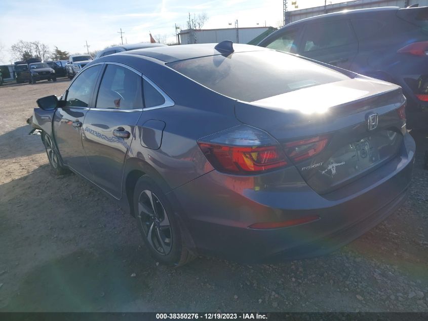 2022 HONDA INSIGHT EX - 19XZE4F59NE012018