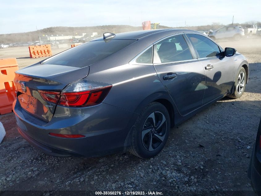 2022 HONDA INSIGHT EX - 19XZE4F59NE012018