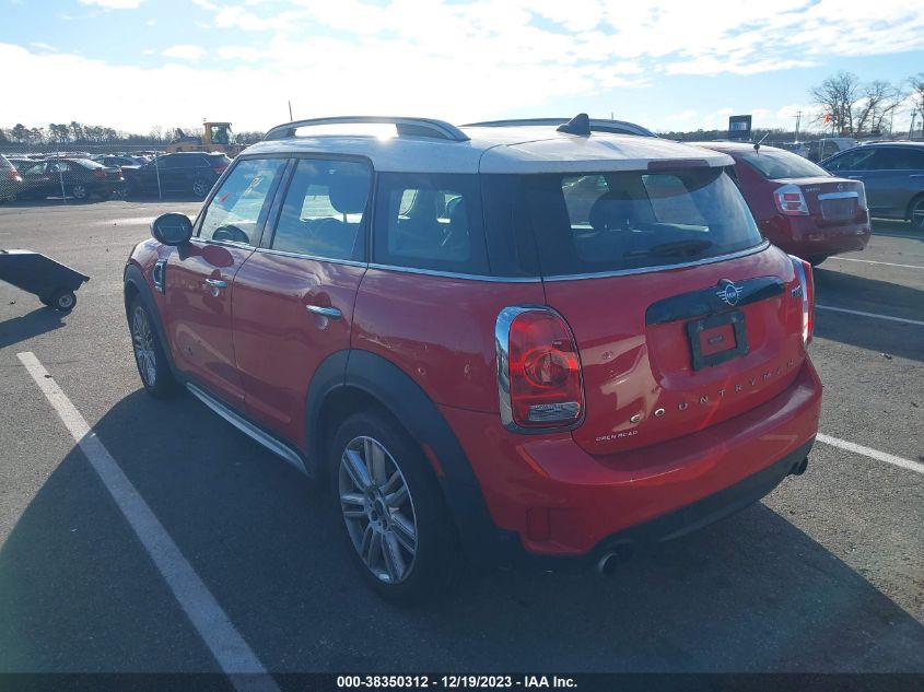 2019 MINI COUNTRYMAN COOPER S WMZYT5C56K3G94860