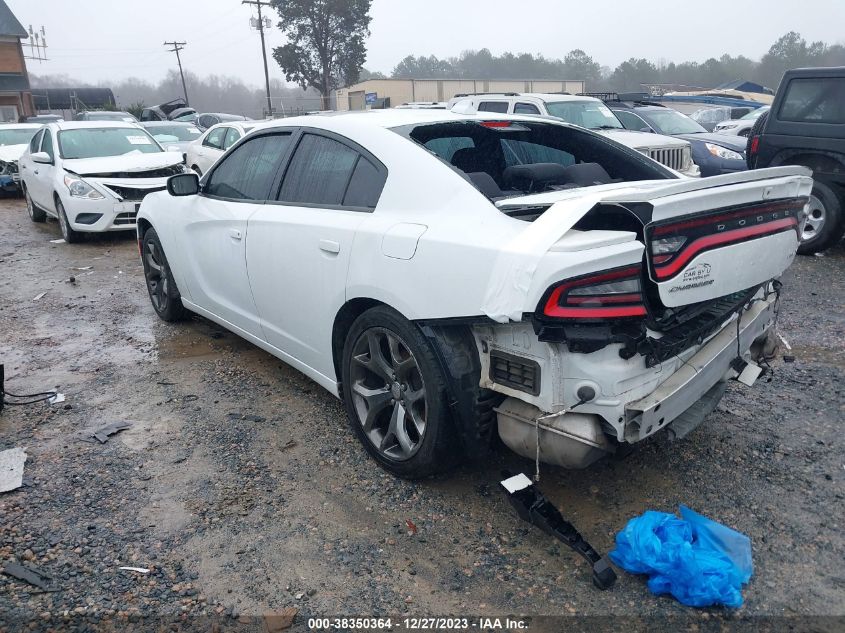 2016 DODGE CHARGER SXT - 2C3CDXHG5GH126988