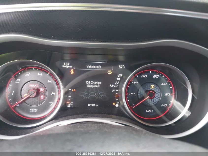 2016 DODGE CHARGER SXT - 2C3CDXHG5GH126988