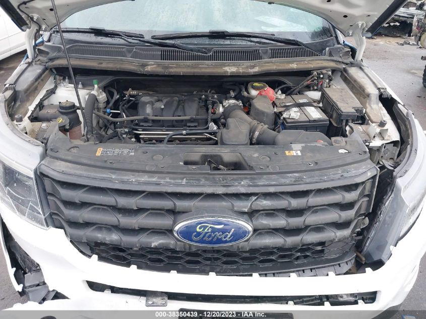 2018 FORD POLICE INTERCEPTOR UTILITY - 1FM5K8AR4JGA84694