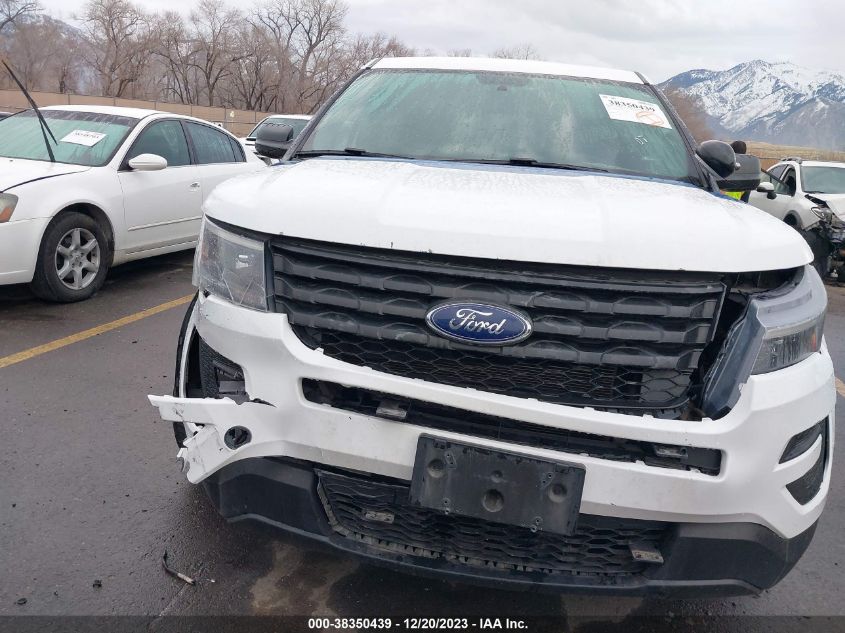 2018 FORD POLICE INTERCEPTOR UTILITY - 1FM5K8AR4JGA84694
