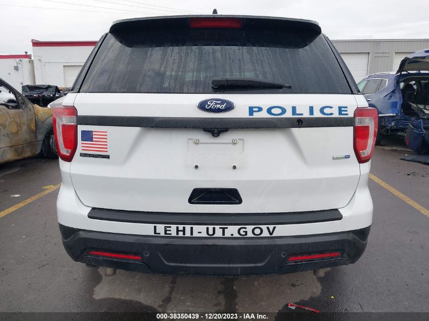2018 FORD POLICE INTERCEPTOR UTILITY - 1FM5K8AR4JGA84694