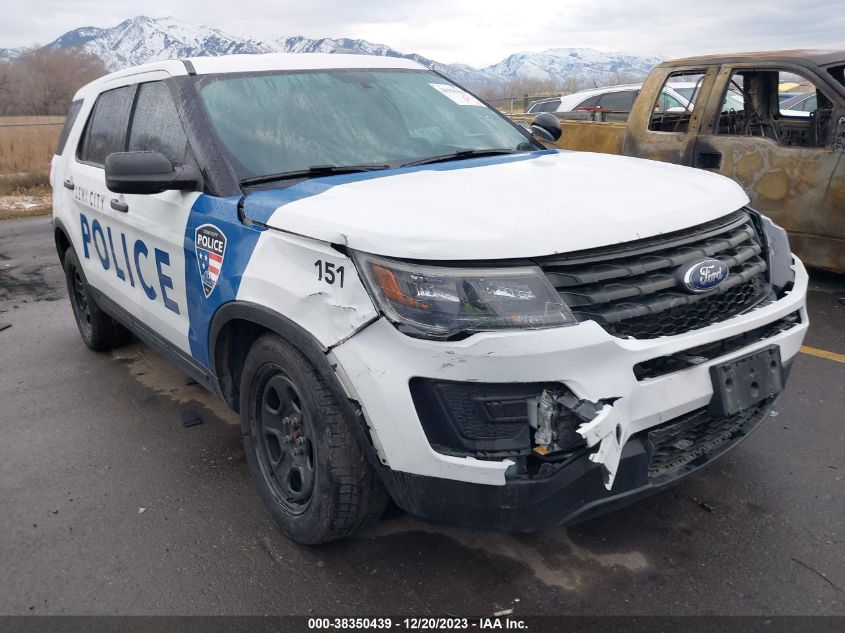 2018 FORD POLICE INTERCEPTOR UTILITY - 1FM5K8AR4JGA84694