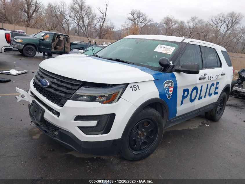 2018 FORD POLICE INTERCEPTOR UTILITY - 1FM5K8AR4JGA84694