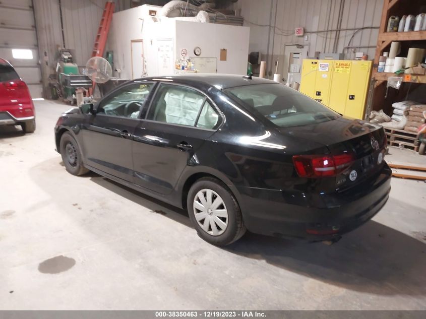 2016 VOLKSWAGEN JETTA S - 3VW267AJXGM322348