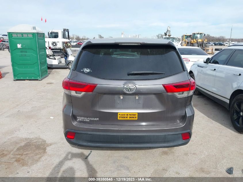 2019 TOYOTA HIGHLANDER LE/LE PLUS - 5TDZZRFH6KS297628