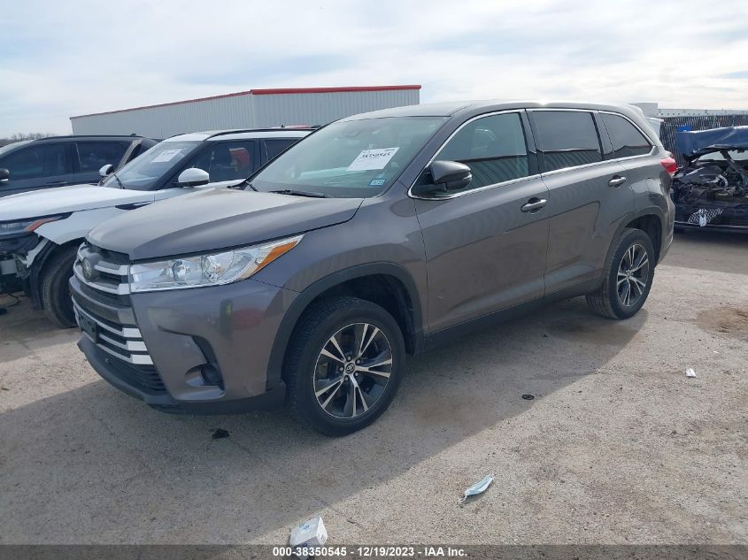 2019 TOYOTA HIGHLANDER LE/LE PLUS - 5TDZZRFH6KS297628