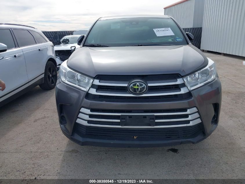 2019 TOYOTA HIGHLANDER LE/LE PLUS - 5TDZZRFH6KS297628