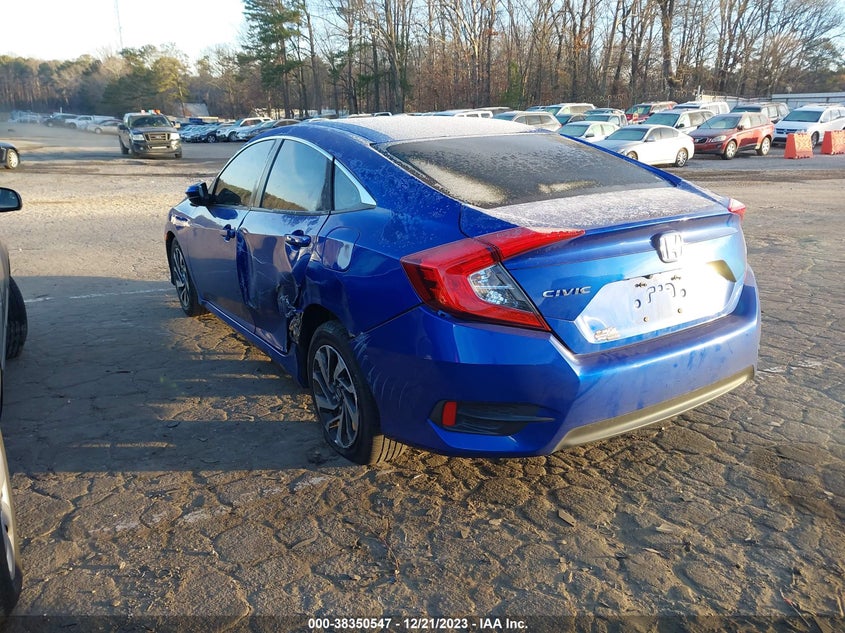 VIN 19XFC2F51JE203245 2018 HONDA CIVIC LX