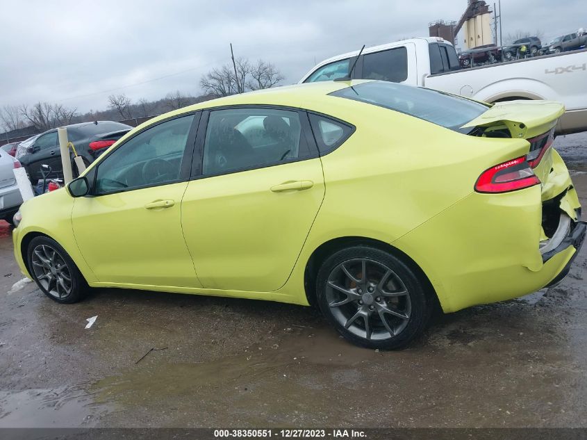 2013 DODGE DART SXT/RALLYE - 1C3CDFBA4DD209271
