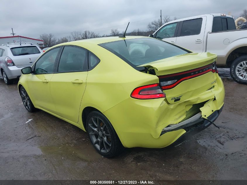 2013 DODGE DART SXT/RALLYE - 1C3CDFBA4DD209271